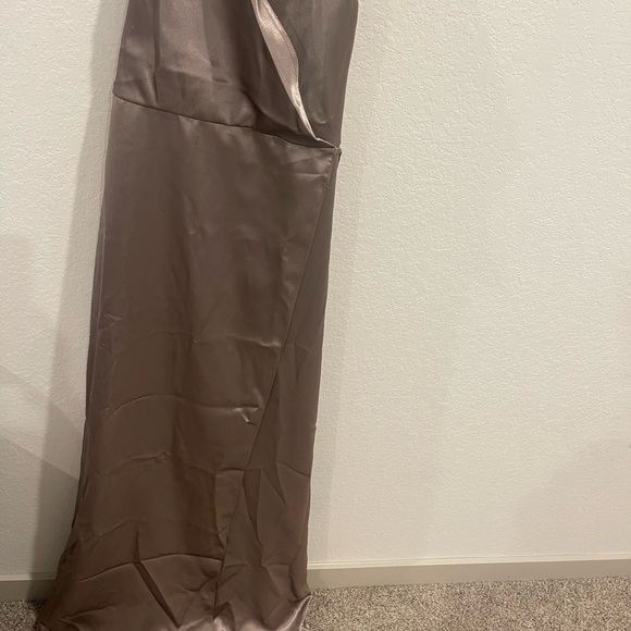 Jenny Yoo Lana Dress - Latte size 12 - Picture 5 of 14